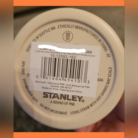 BRAND NEW! Stanley Apricot Palms Tumbler for Dining - Picture 3 of 4